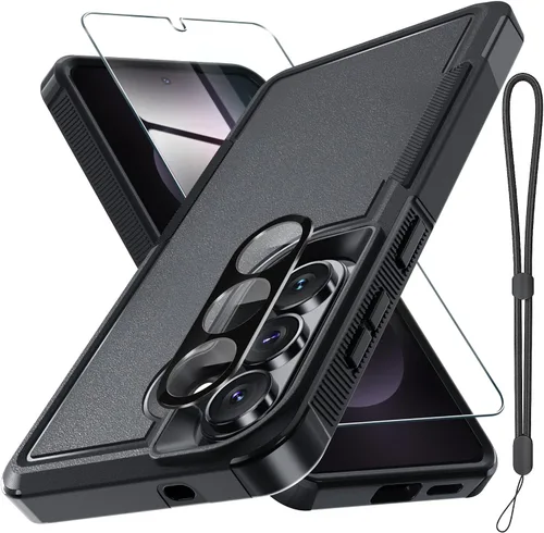 Vista 10 de Funda para Samsung Galaxy S24 FE, Cuerpo Completo Resistente de Servicio Pesado Robusta a Prueba de Golpes Funda Protectora para Teléfono con Correa