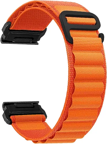 Vista 16 de Correas de reloj Quickfit de 1.024 in compatibles con Garmin Fenix 8 2.008 in 7x 6x Pro Tactix 7 Pro 5x Plus Enduro 3 2, Alpine Loop correas