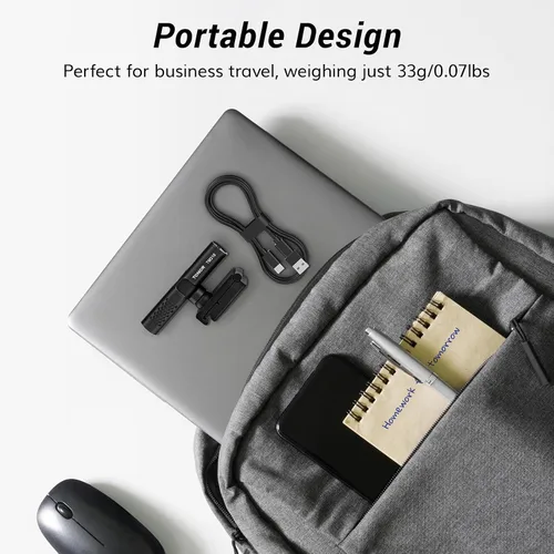Vista 7 de TONOR Micrófono de conferencia USB para portátil, micrófono ajustable para computadora con botón de silencio e indicador LED, microfono para zoom