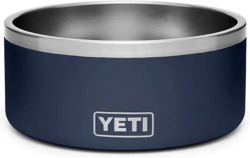 Vista 15 de YETI Boomer 8 - Tazón antideslizante y de acero inoxidable para perro, con capacidad de 64 onzas Blanco
