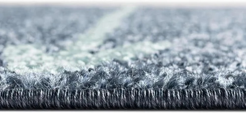 Vista 4 de Unique Loom Autumn Collection - Alfombra rectangular de 5 pies 3 pulgadas x 8 pies, color azul marino y gris Azul marino/gris