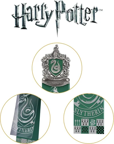 Vista 4 de Marcapáginas de Harry Potter con escudo Slytherin