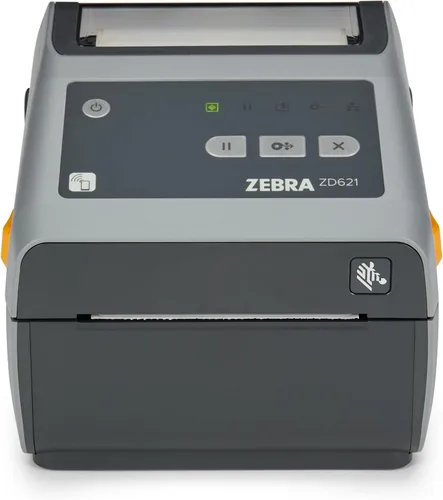 Vista 12 de Zebra ZD621 - Impresora térmica de etiquetas para envío, LCD táctil a color Gris