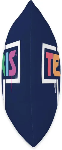 Vista 2 de Tetris Graffiti Heart Art - Almohada de 16 x 16 pulgadas, multicolor