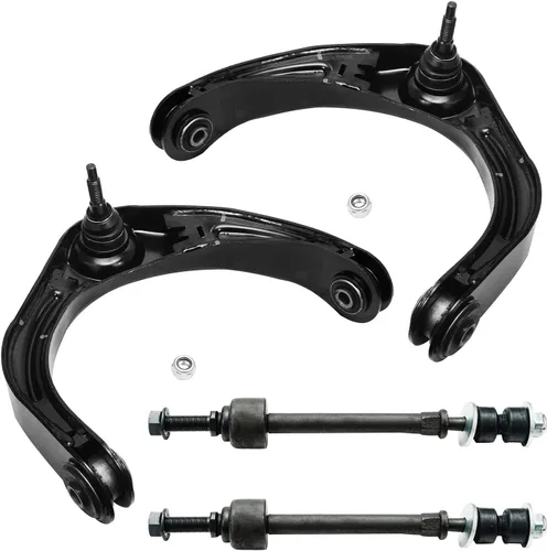 Vista 215 de Detroit Axle - Barras estabilizadoras de brazos de control delanteros 4WD para Ford 2005-2008 F-150 Lincoln Mark LT, 2 brazos de control superiores