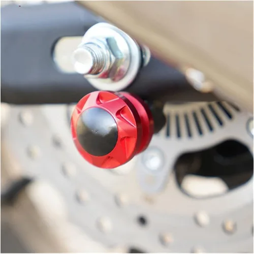 Vista 4 de Pernos de tornillo de pie deslizante de 0.236 in para Yamaha Tracer900/GT Tracer 900 700 GT Tracer700 MT07 MT09 2016-2019 Deslizadores de marco Negro