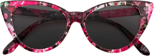Vista 45 de OWL Gafas de sol Cateye para mujer, diseño retro clásico vintage con alas altas