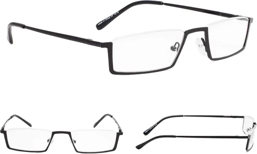 Vista 2 de Paquete de 3 lentes de lectura a rayas con bisagra de resorte, incluye lectores Sunshine