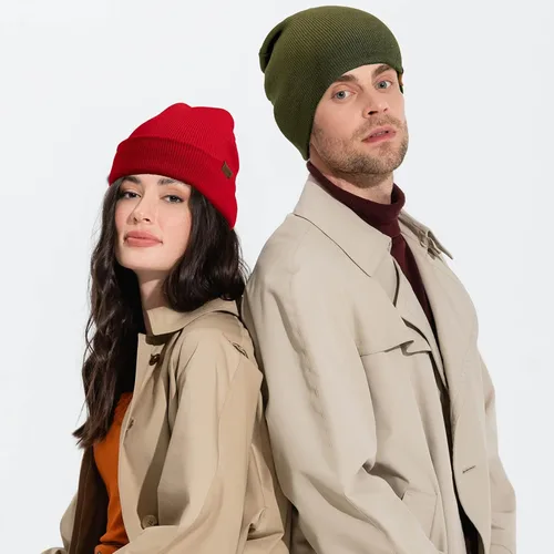 Vista 2 de FanVince Gorro térmico de invierno para hombre y mujer con puños gorro de punto de calavera regalos cálidos