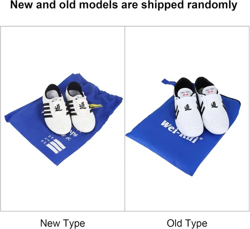Vista 8 de Taekwondo Zapatos de artes marciales Zapatilla de deporte de boxeo Karate Kung Fu Tai Chi Zapatos de rayas negras Zapatillas de deporte zapatos