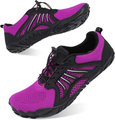 Vista 3 de Scurtain Unisex Mens Womens Athletic Hiking Water Shoes Quick Dry Barefoot Aqua Shoes Swim Shoes Beach Shoes with Drainage