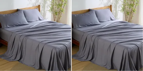 Vista 12 de Bedsure PureWoven 100% rayón derivado de bambú, sábanas de cama individual, 3 piezas