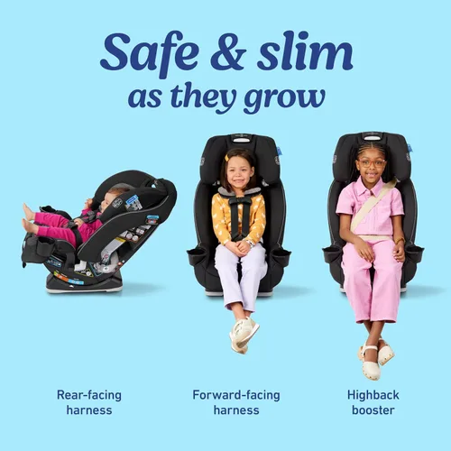 Vista 2 de Graco SlimFit - Asiento convertible 3 en 1, Silas