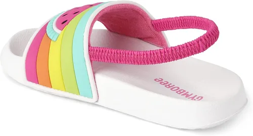 Vista 3 de Gymboree Girl's and Toddler Slides with Backstrap Sandal