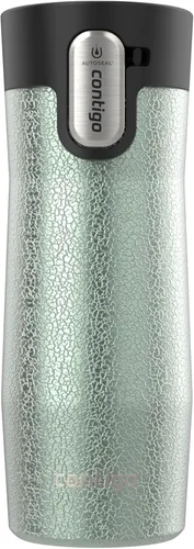 Vista 34 de Contigo AUTOSEAL West Loop - Taza de viaje de acero inoxidable aislada al vacío con tapa fácil de limpiar, 12 onzas, arándano