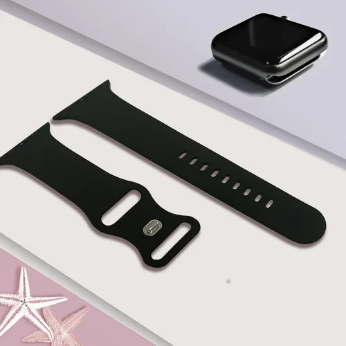 Vista 4 de Brigtlaiff Paquete de 8 correas compatibles con Apple Watch de 1.496 pulgadas, 1.575 pulgadas, 1.614 pulgadas, 1.654 pulgadas, 1.732 pulgadas, 1.772