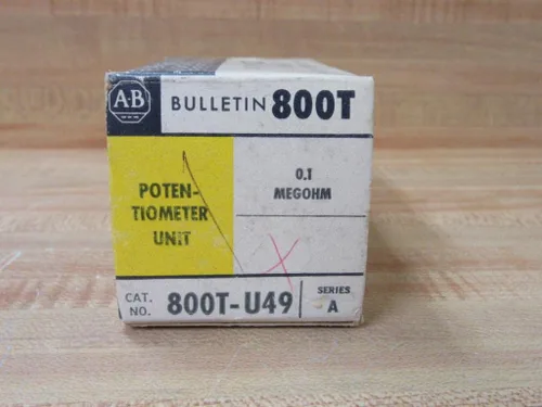 Vista 2 de Allen Bradley 800T-U49 - Potenciómetro (estilo antiguo)