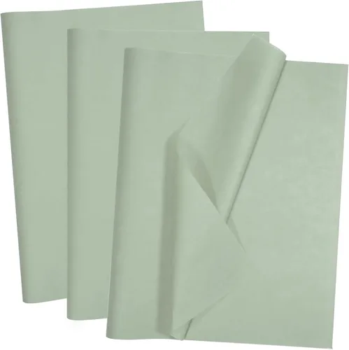 Vista 10 de 100 hojas de papel de seda negro Artdly de 14 x 20 pulgadas, papel de regalo negro a granel para bodas, cumpleaños, proyectos de bricolaje y Navidad