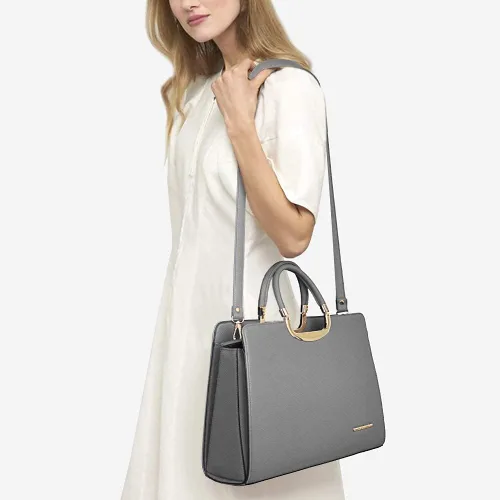 Vista 2 de Womens Handbag Top Handle Shoulder Bag Tote Satchel Purse Work Bag with Matching Wallet