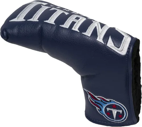 Vista 5 de Team Golf NFL Golf Club - Cubierta para la cabeza de putter con aspas vintage, diseño de ajuste de forma, se adapta a Scotty Cameron, Taylormade