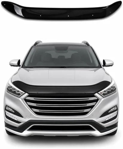 Vista 53 de BMY Deflector de capó para Audi A3 Sedan 2015-2020, protector de insectos