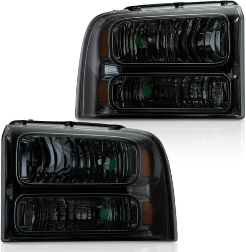 Vista 21 de GRAND ORANGE - Juego de faros delanteros, compatible con Ford F250 F350 F450 F550 1999-2004, para Ford Excursion 2000-2004, lado del conductor
