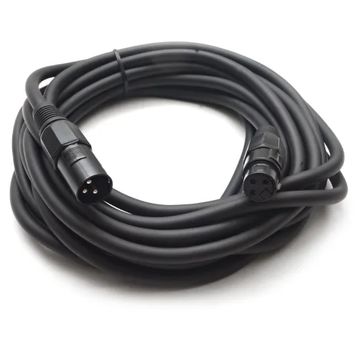 Vista 4 de Seismic Audio - Un cable de micrófono DJ/PA XLR de 12 pies - Cable de micrófono - Uso en escenario o estudio