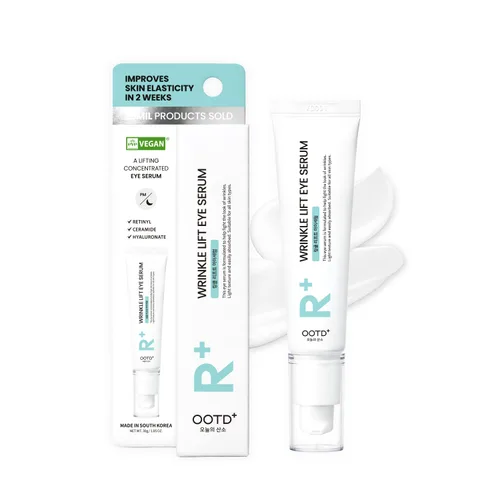 Vista 12 de Suero de crema de ojos con cafeína para ojeras, hinchazón y bolsas en los ojos, tratamiento reafirmante para hombres y mujeres con colágeno