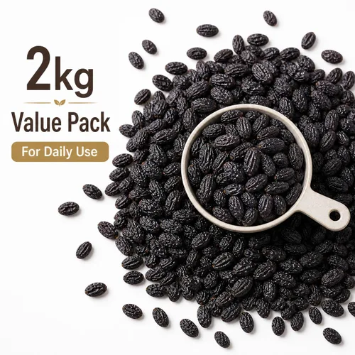 Vista 4 de Superlife - Uvas secas Kali Kishmish de pasas negras gigantes sin semillas, 4.4 lbs (70.55 onzas)