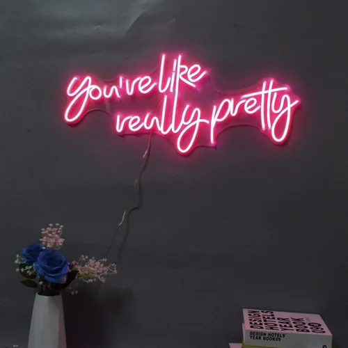 Vista 2 de Letrero de neón personalizado para decoración de pared, luz de neón LED, decoración de sala de juegos, letreros de neón personalizables, bodas