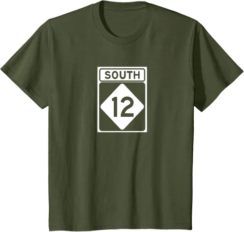 Vista 10 de Highway 12 South NC Outer Banks North Carolina Hwy - Camiseta, Negro, S