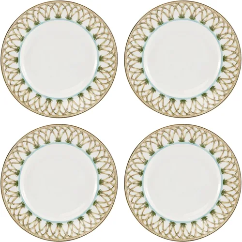 Vista 13 de Lenox 896692 British Colonial Bamboo Juego de vajilla de 12 piezas