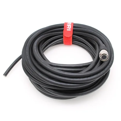 Vista 7 de Hirose de ángulo recto 12Pin hembra HR10A-10P-12S a Leadwires Cable de E/S para cámara Basler Aviator GigE (1M)