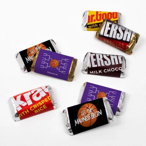 Vista 11 de Miniaturas de chocolate Let the Madness Begin (108 unidades) - Negro - Caramelo incluido