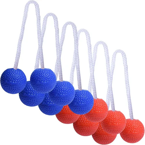 Vista 5 de GoSports Juego de recambio de bolo para lanzar escaleras, pelotas de golf duras o de goma suave segura para niños