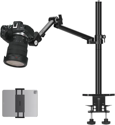 Vista 11 de TARION 4-en-1 Escritorio Live Stream Stand Arm Set Titanrig Live
