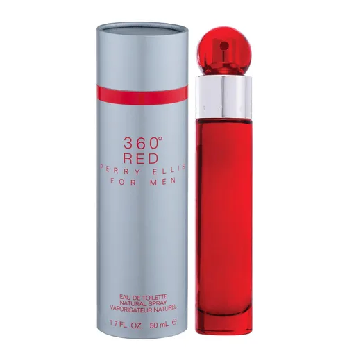 Vista 7 de Perry Ellis Eau de Toilette 360 Red para hombres con atomizador, 1.7 onzas