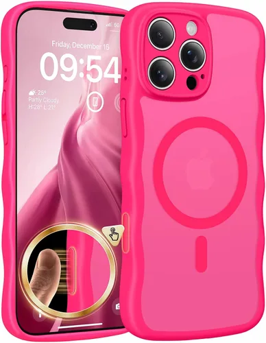 Vista 14 de TAURI Funda para iPhone 16 para mujeres y niñas, con control de cámara, [compatible con Masafe], funda Wave para iPhone 16 de 6.1 pulgadas