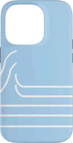 Vista 17 de Minimalist Waves Ocean Retro Waves Sea Case for iPhone 16
