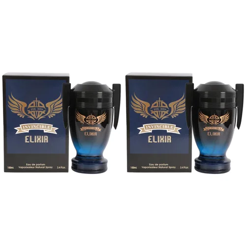 Vista 7 de Invincible Elixir Perfume Hombre Eau de Parfum – Colonia aromática de vainilla picante para hombre 3.4 fl oz/3.4 fl oz