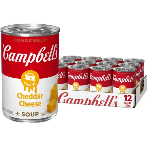 Vista 8 de Campbell's Sopa condensada de queso cheddar, lata de 10.5 onzas