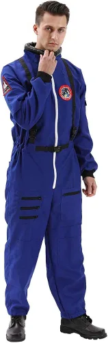 Vista 3 de Disfraz de astronauta para hombre EraSpooky