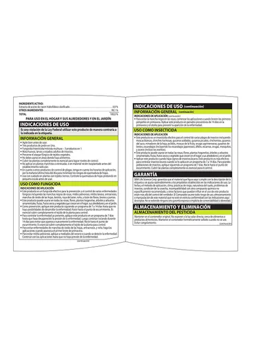 Vista 5 de Natria 706250A Aceite de neem Control de plagas y enfermedades, 24 onzas, listo para usar (paquete de 2)