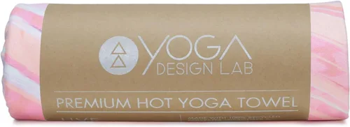 Vista 2 de yogadesignlab La toalla de yoga HOT Toalla colorida antideslizante de primera calidad Diseñada en Bali Impresión ecológica + secado rápido +