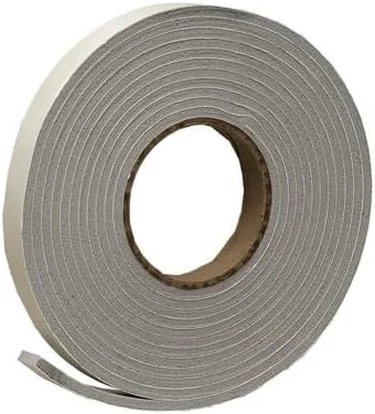 Vista 11 de Frost King V734H - Cinta de espuma de vinilo - Célula cerrada - Compresión moderada, 1.9 cm (3/4") de ancho, 1.27 cm (1/2") de grosor, 3.05 m
