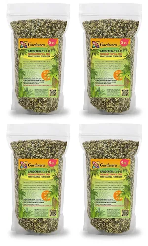 Vista 162 de Fertilizante profesional de palmeras prémium 8-4-8 Plantas en macetas de interior y palmeras de paisaje al aire libre Fertilizante nitrogenado