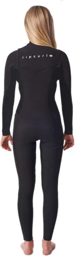 Vista 2 de Rip Curl - Mujer - Traje de neopreno Dawn Patrol 3/2 GB Steamer con cremallera en el pecho