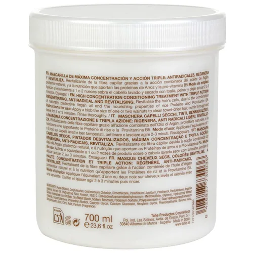 Vista 2 de Tahe MASCARILLA BOTÁNICA PARA CABELLOS SECOS Y COLORADOS 23.7 fl oz