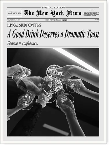 Vista 20 de Póster de periódico Champagne and Headlines, impresión retro para decoración de carrito de bar, dormitorio universitario feminista, arte de pared
