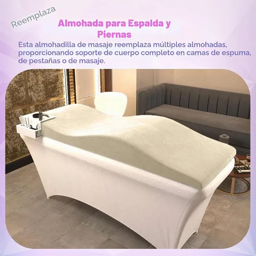 Vista 7 de Cubrecama con pestañas, 23 x 70 pulgadas, cubrecolchón de espuma viscoelástica, color beige